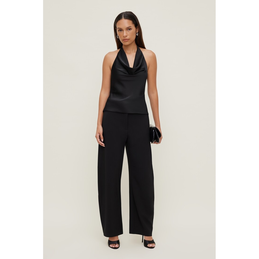 Dynamite Mid Rise Barrel Leg Pants