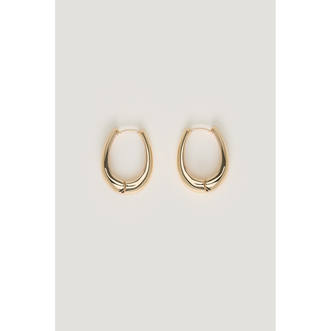 Dynamite Oval Hoop Earrings
