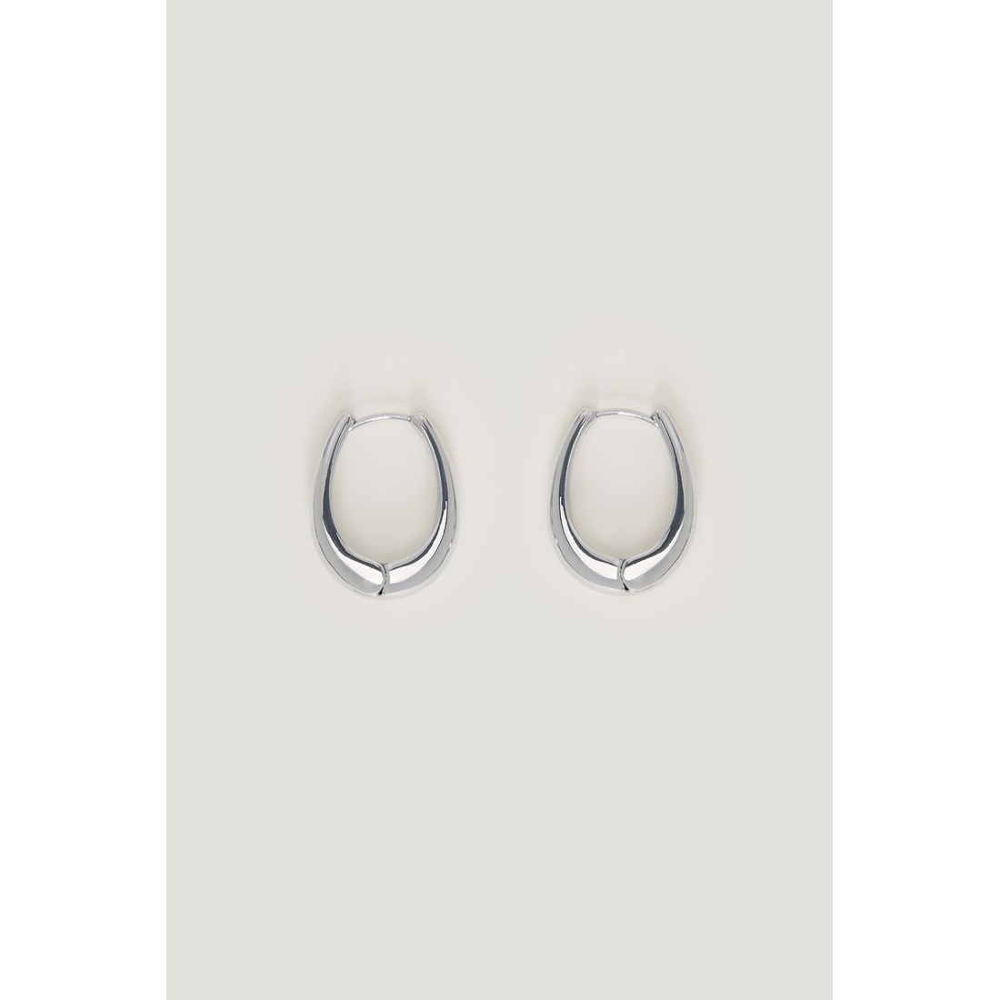 Dynamite Oval Hoop Earrings