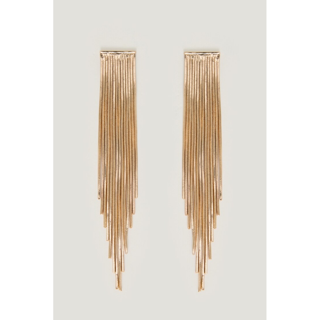Dynamite Fringe Chain Earrings