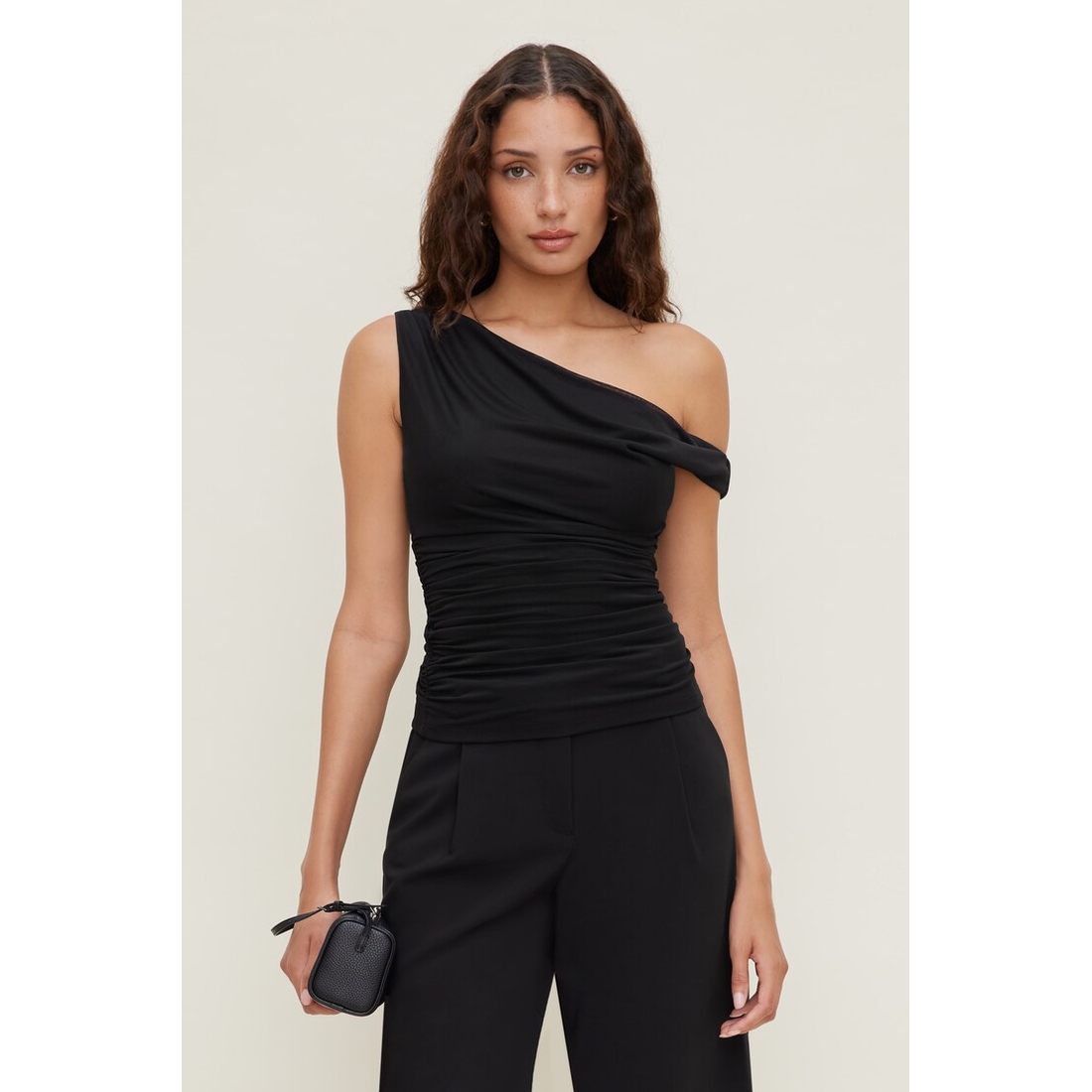 Dynamite Off Shoulder Mesh Top