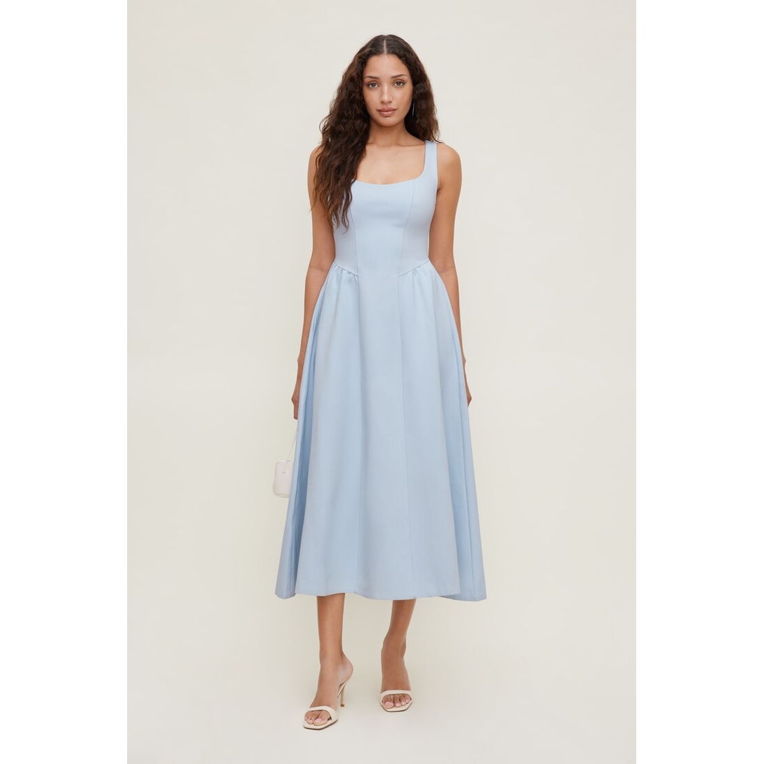 Dynamite Irina Ponte Midi Dress