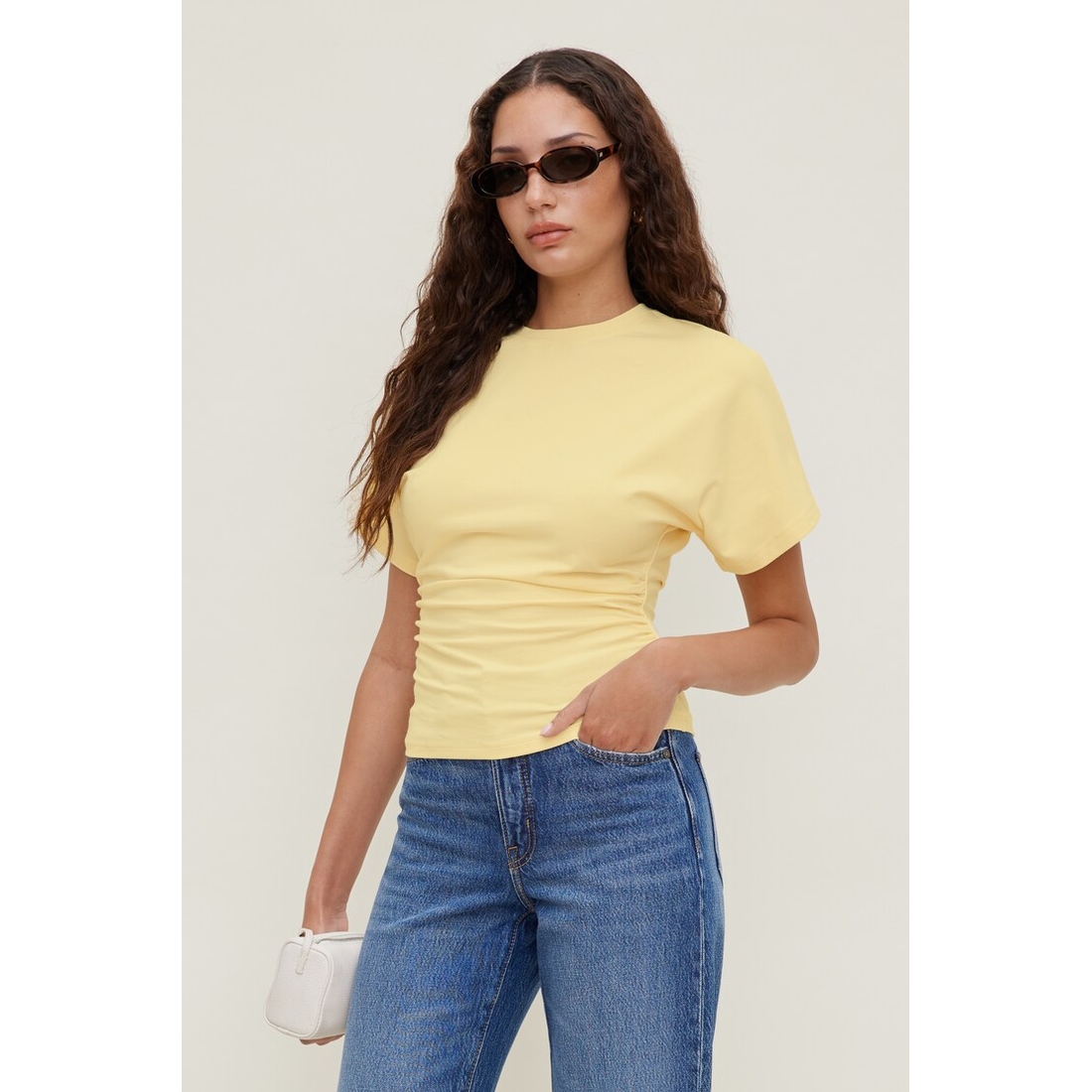 Dynamite Andrea Cotton Spandex T Shirt