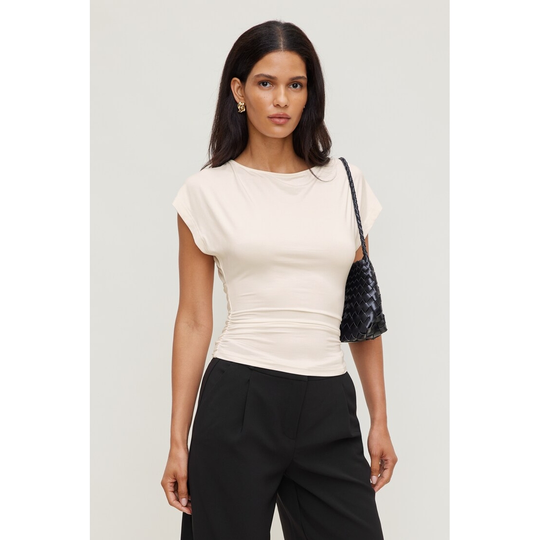 Dynamite Flutter Sleeve Top