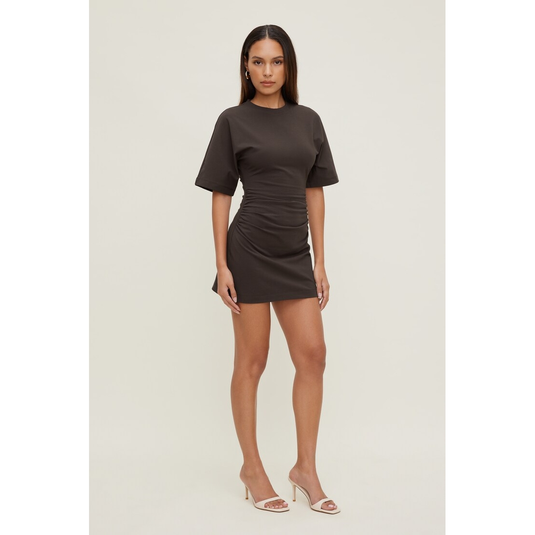 Dynamite Andrea Cotton Mini Dress