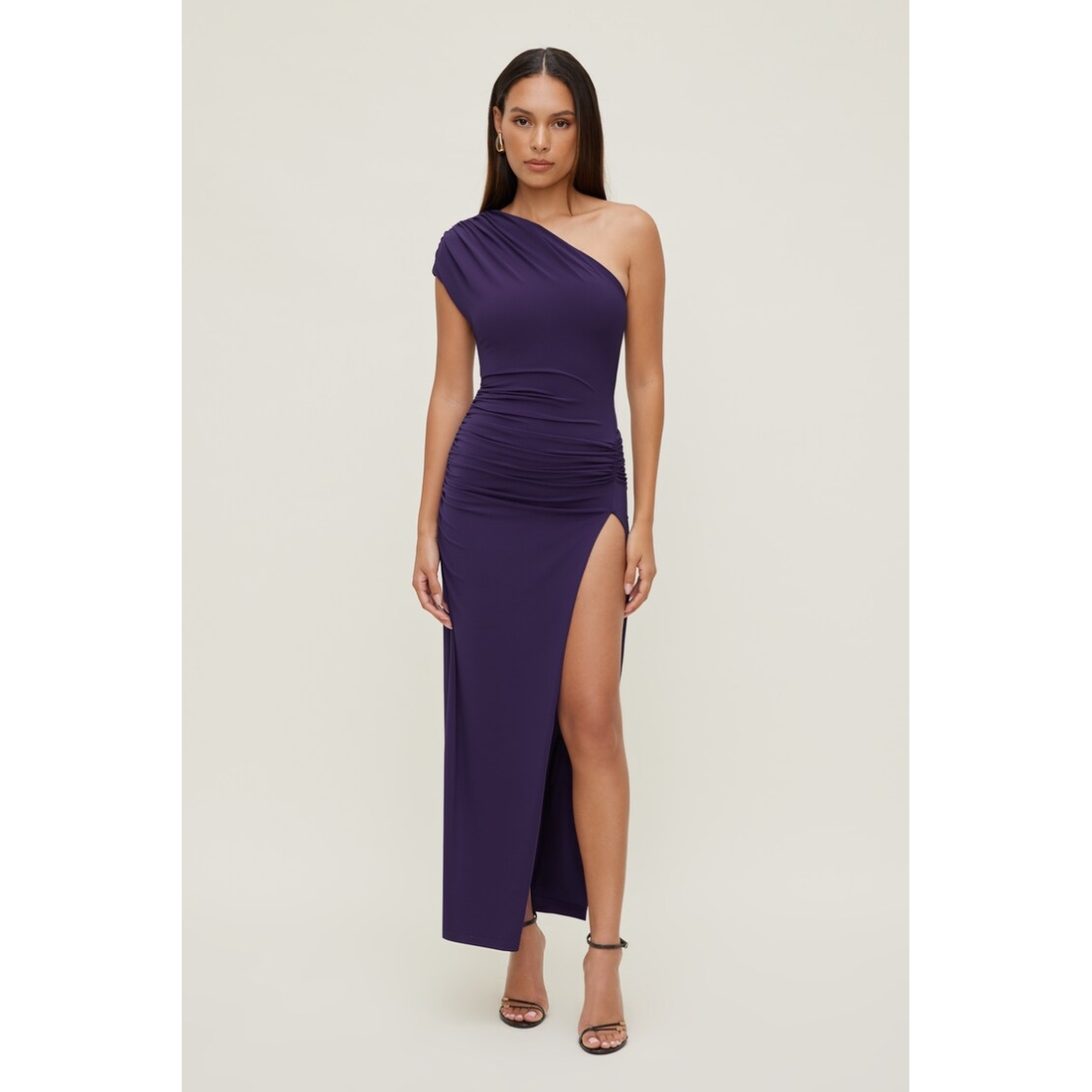 Dynamite Sculpt Slit Maxi Dress