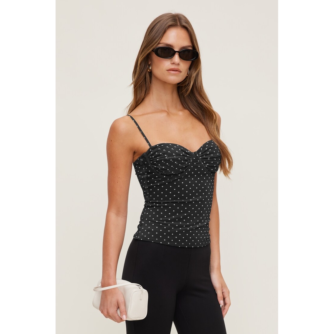 Dynamite Monet Mesh Top