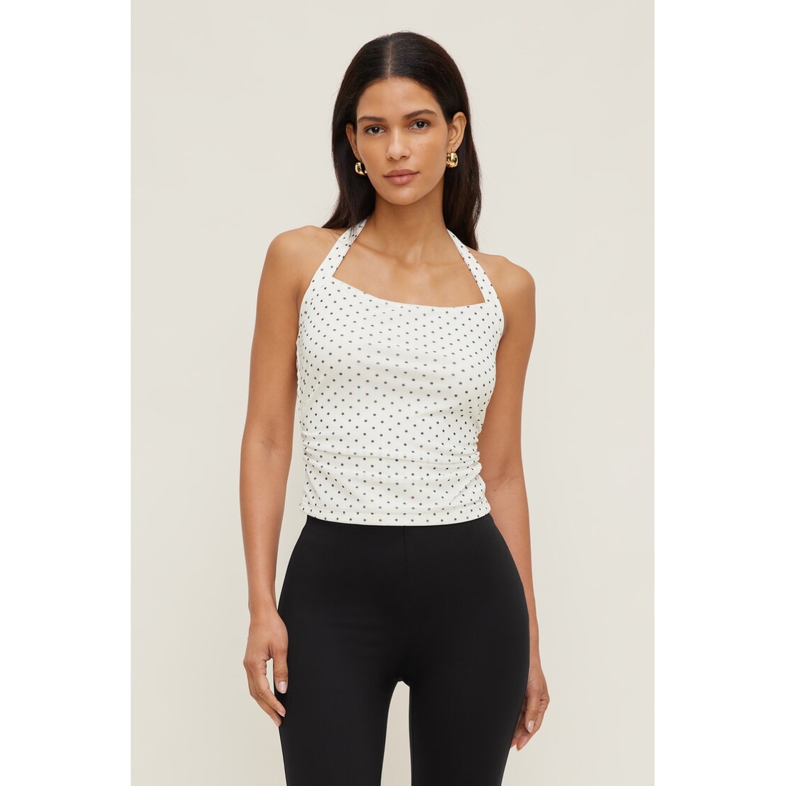 Dynamite Mesh Halter Top