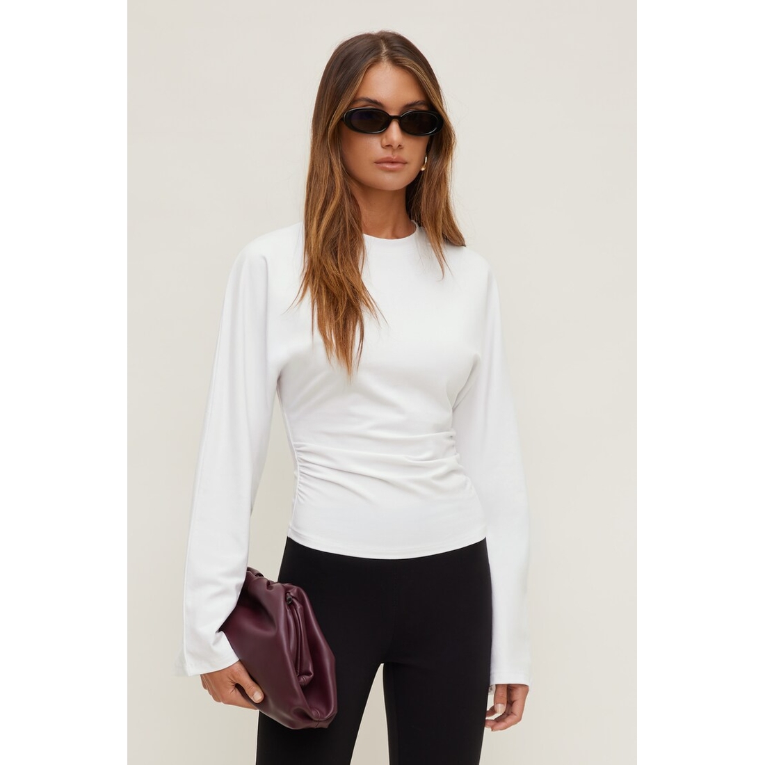 Dynamite Andrea Long Sleeve T Shirt