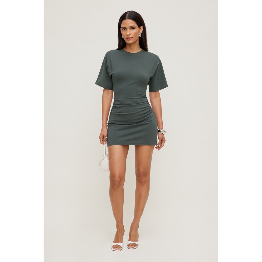 Dynamite Andrea Cotton Mini Dress