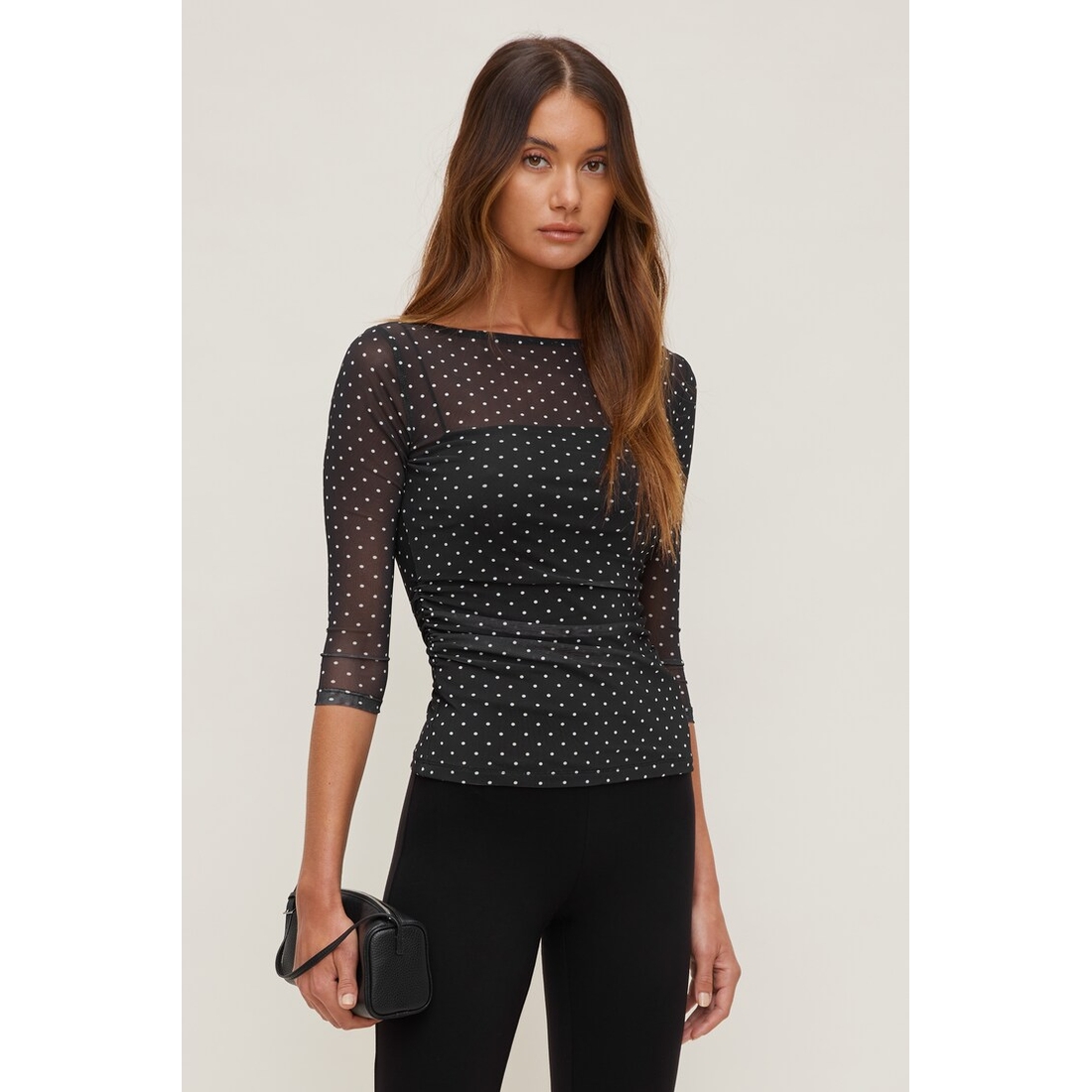 Dynamite Maude Mesh Top