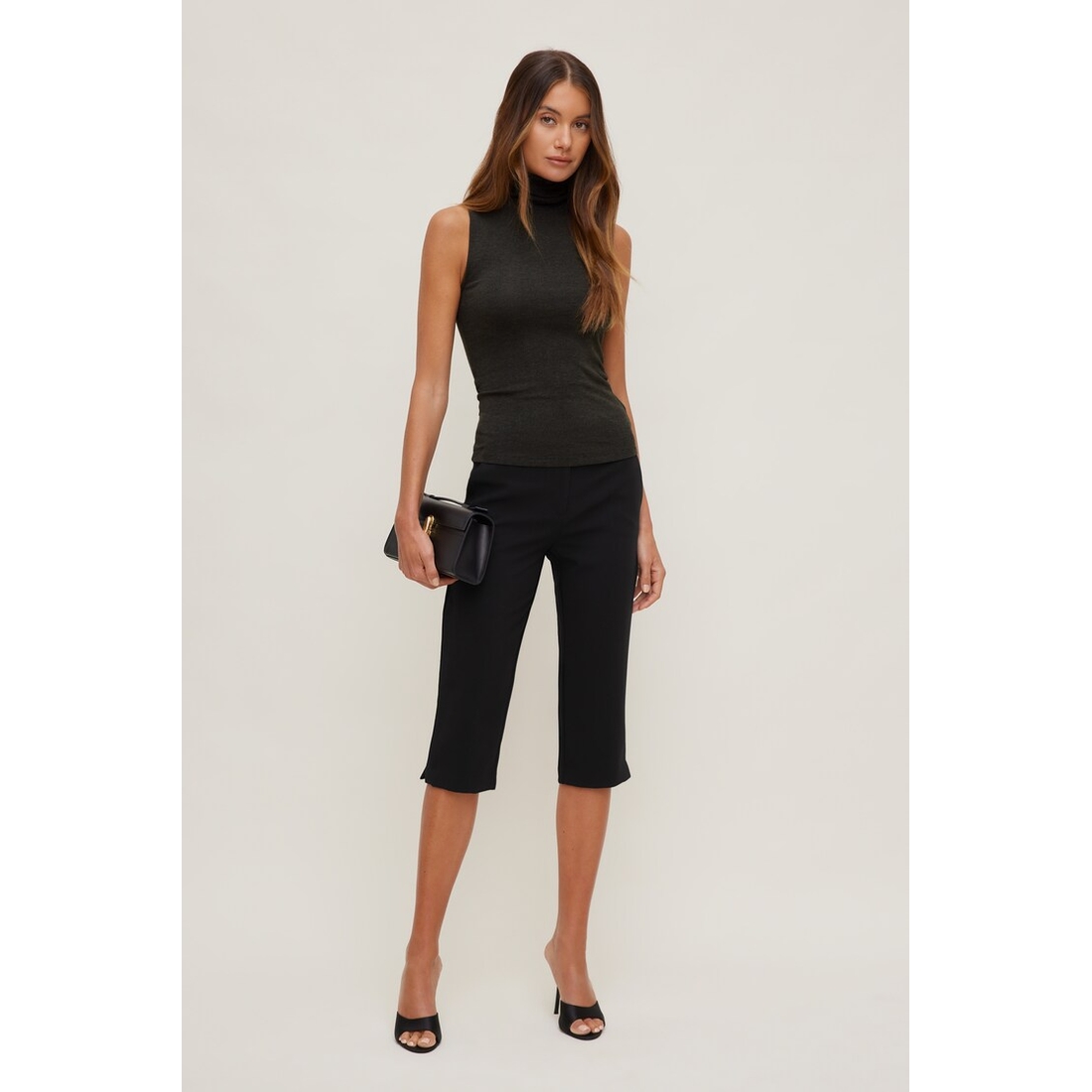 Dynamite High Rise Capri Pants