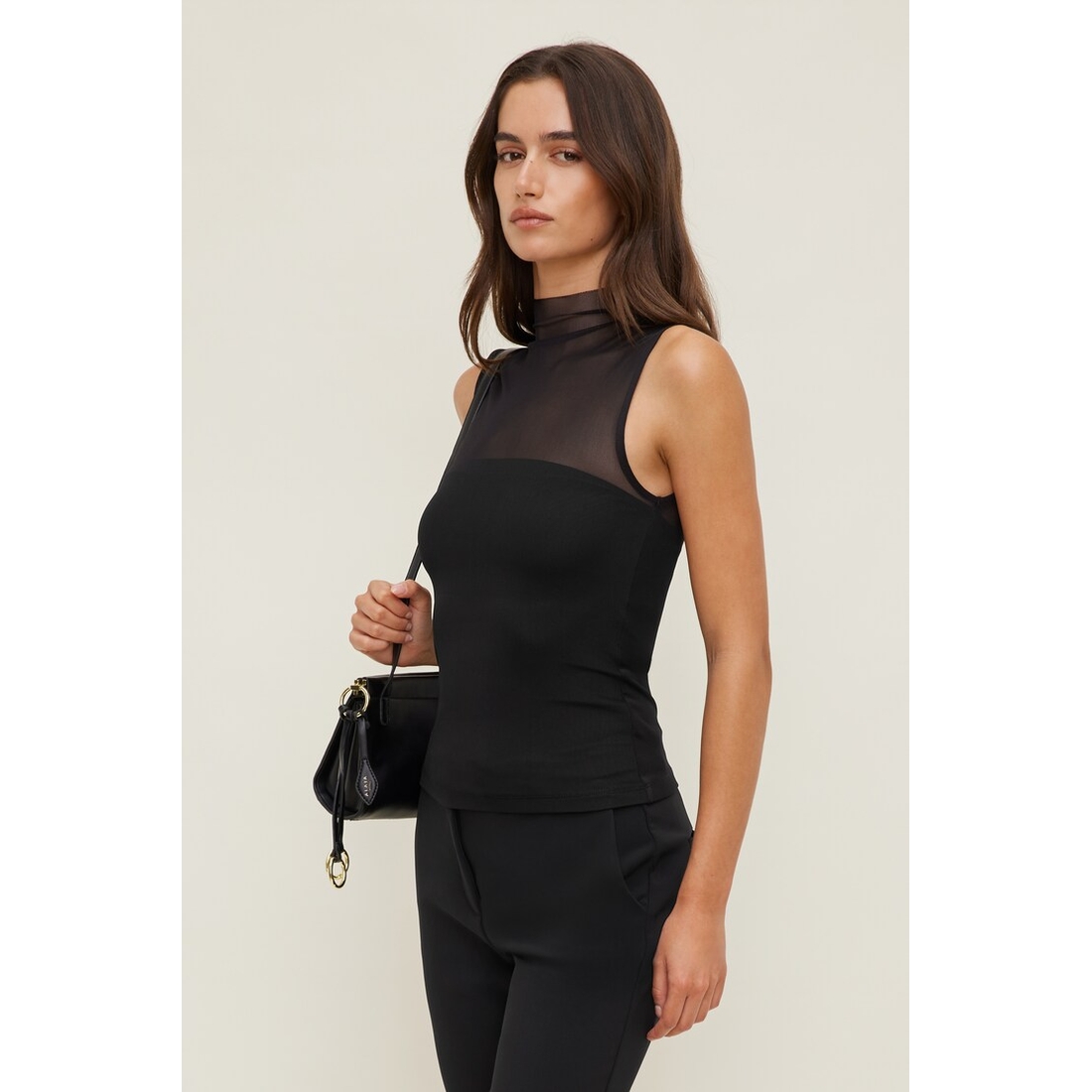 Dynamite Sheer Mesh Tank Top