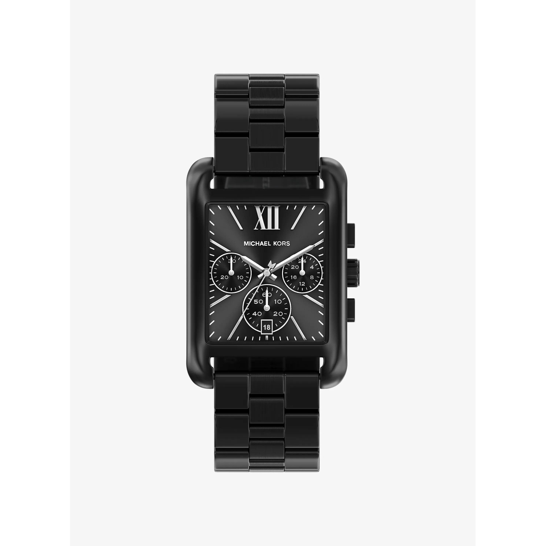 Michael Kors Outlet Oversized Monroe Black-Tone Watch available