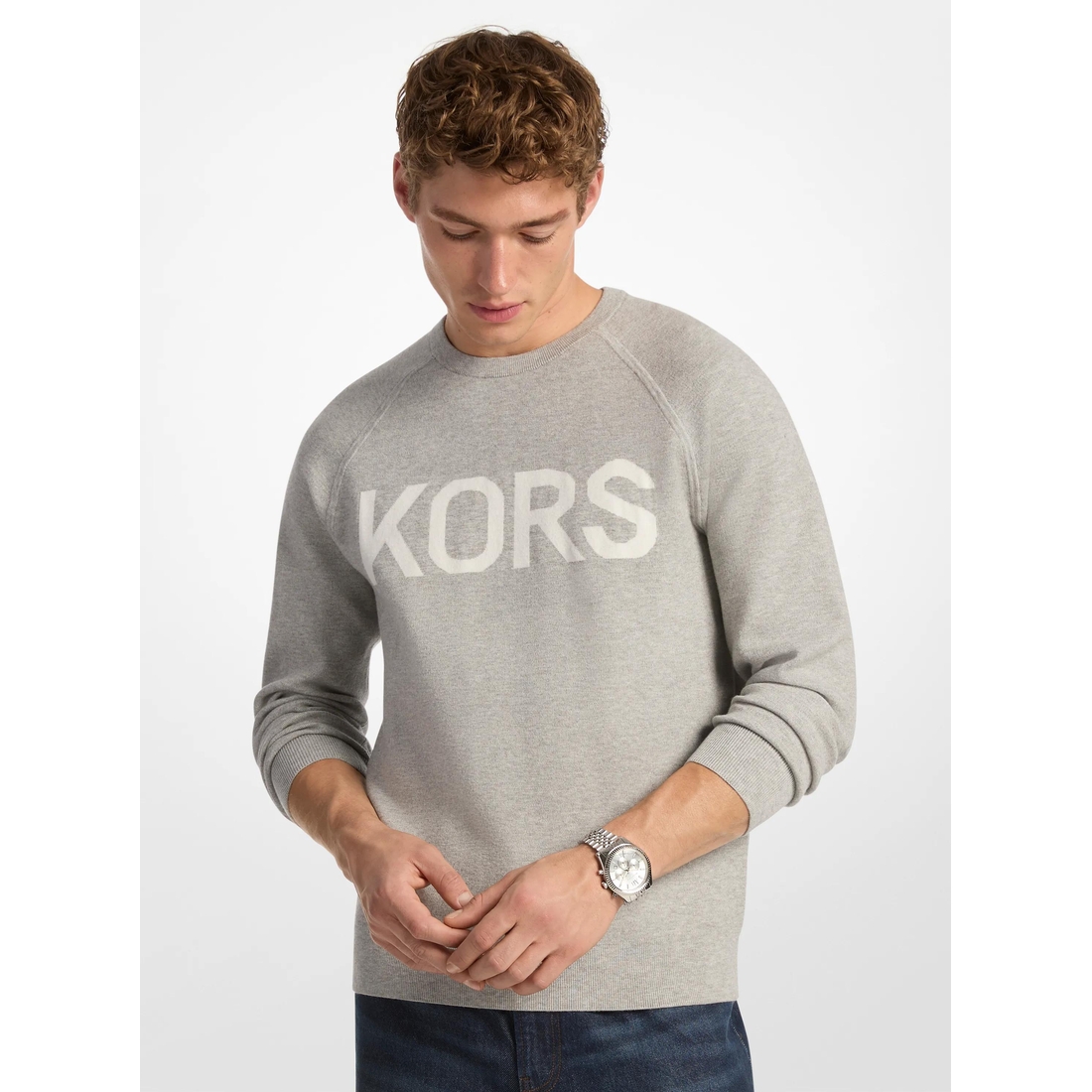 Michael Kors Outlet KORS Stretch Knit Sweater available now at 