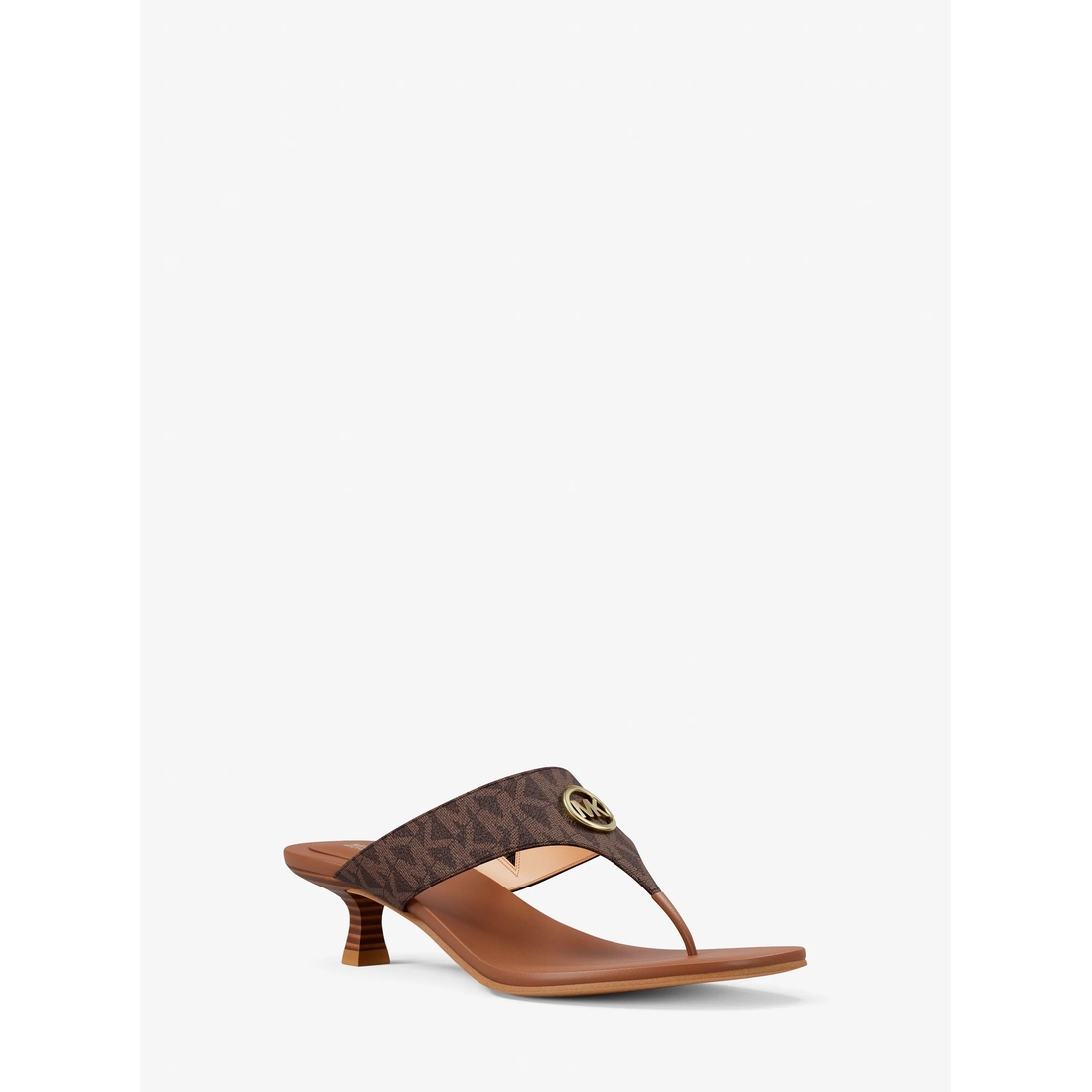 Michael Kors Outlet Anneka Signature Logo Thong Sandal available
