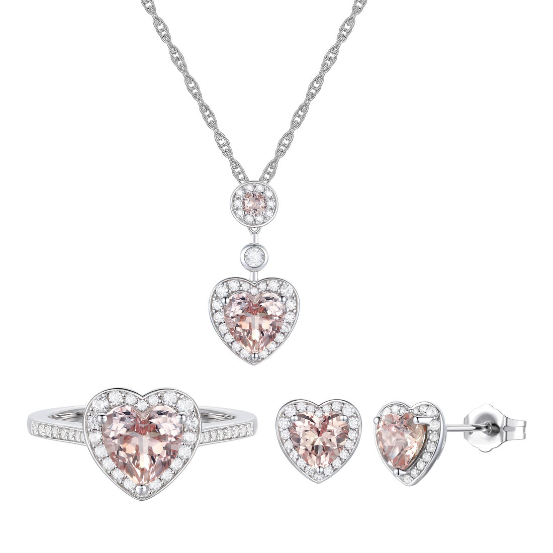 Good ❤️ Helzberg Diamonds Necklace / Jewelry Bundle