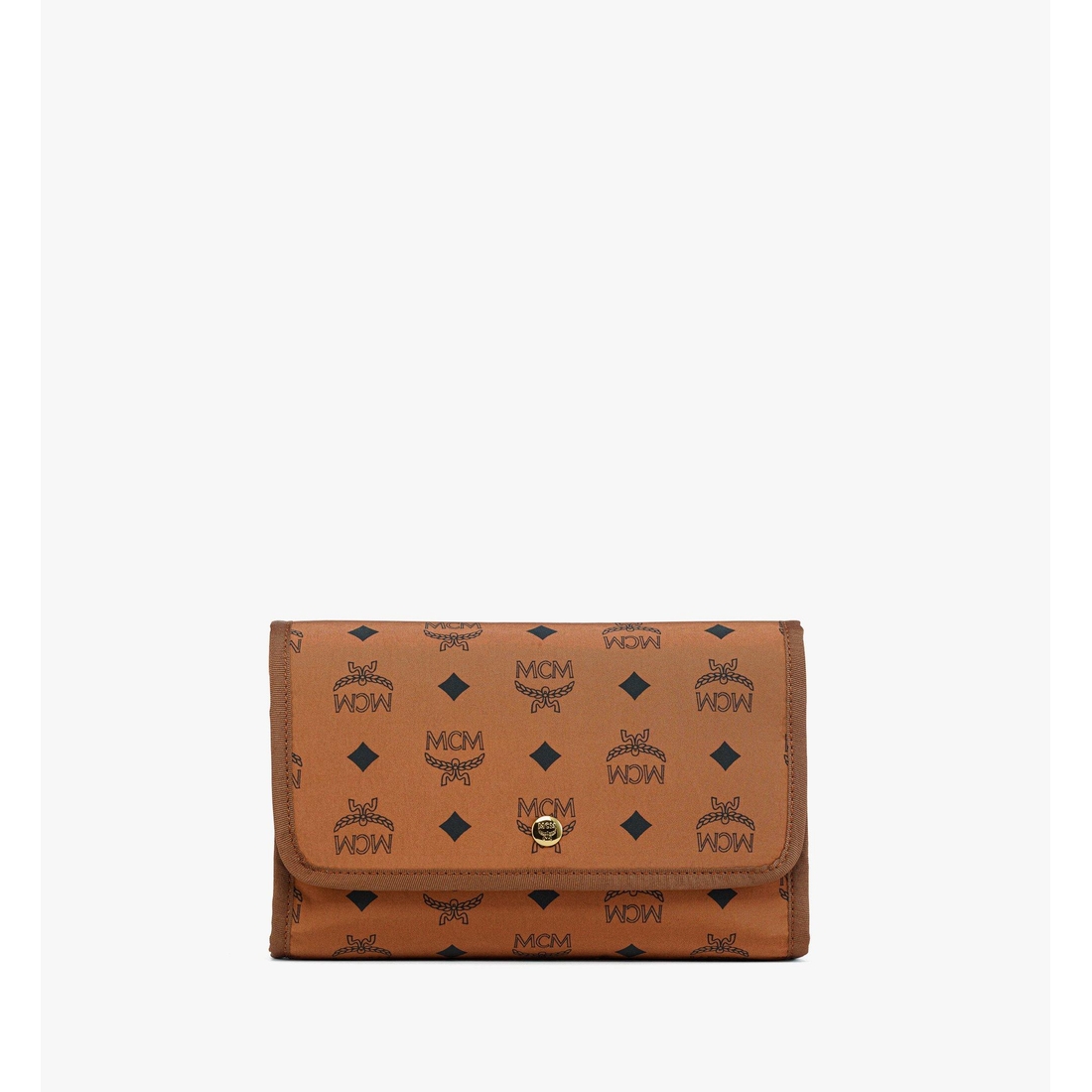Mcm Packable Pet Bed in Quilted Monogram Nylon COGNAC OTHER