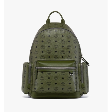 MCM Stark Packable Backpack in Monogram Nylon COGNAC NYLON