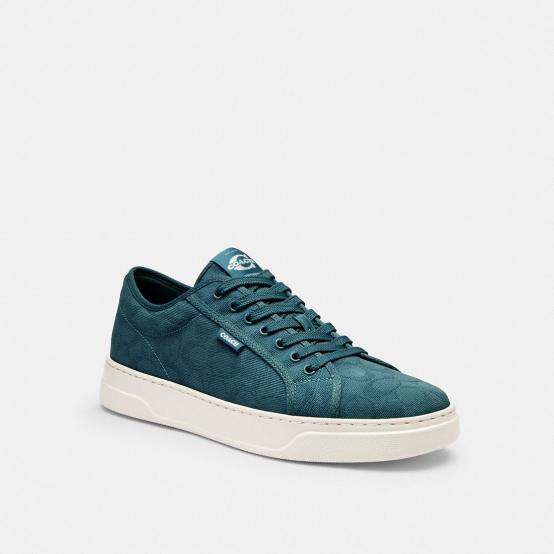 Coach Men's Coach Outlet Canvas Sneaker In Signature Jacquard