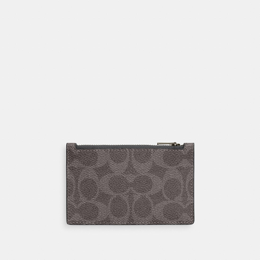 Coach Men's Coach Outlet Coach Zip Card Case In Signature Canvas