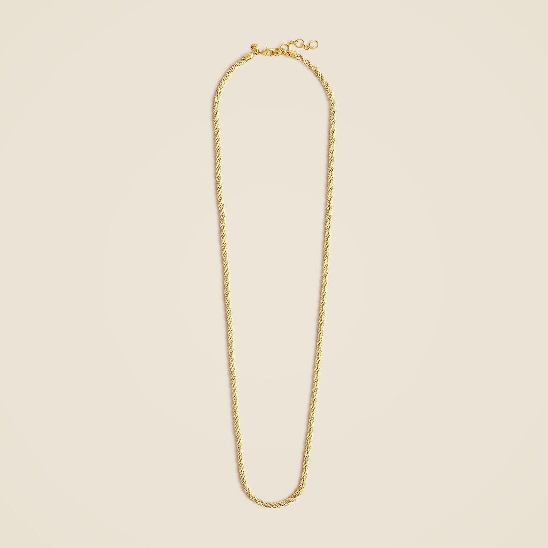 ネックレス・ペンダント LAZY DAWN twist chain necklace J.Crew Long twist-chain necklace available now at Lenox Square®