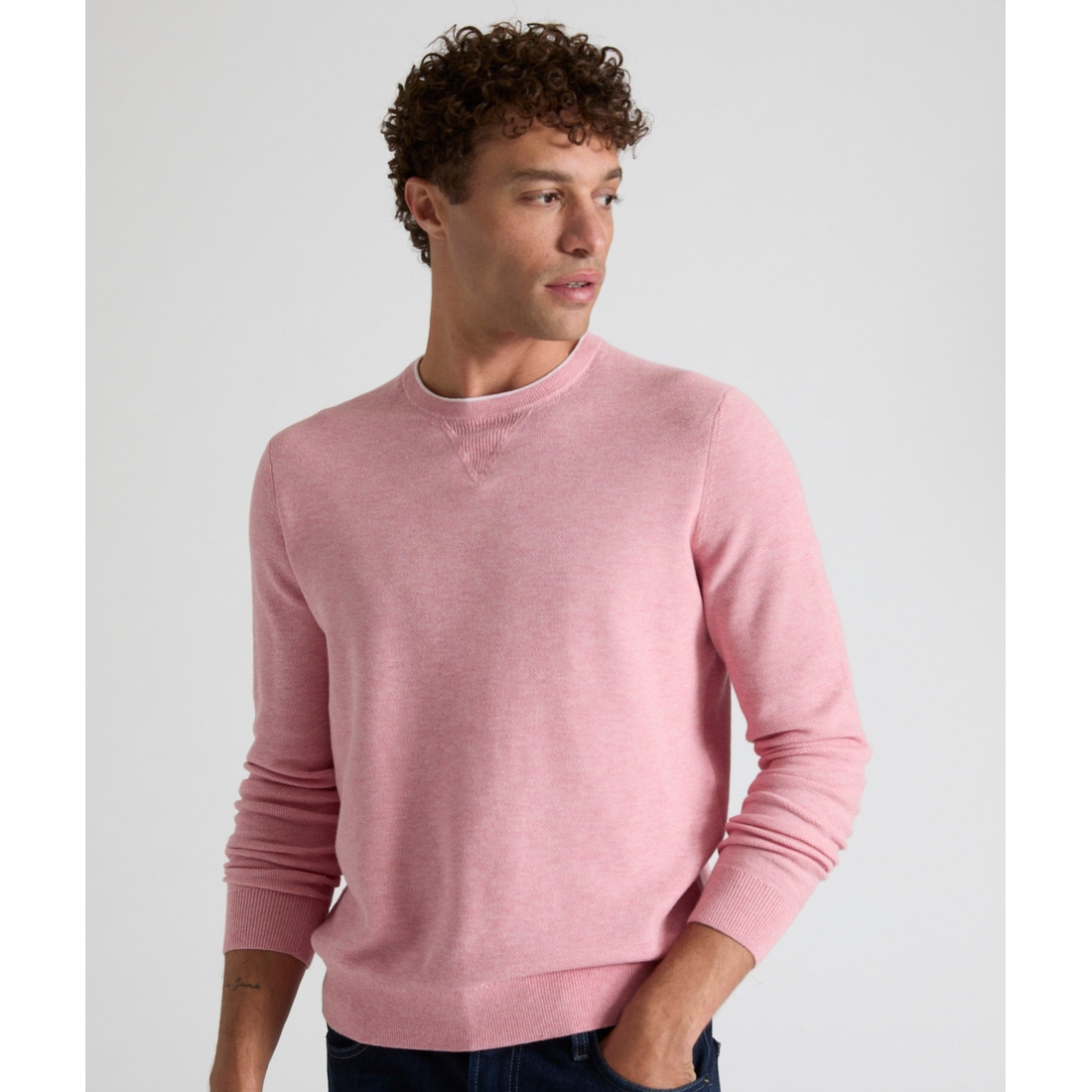 UNTUCKit Cotton Crewneck Sweater available now at Copley Place™