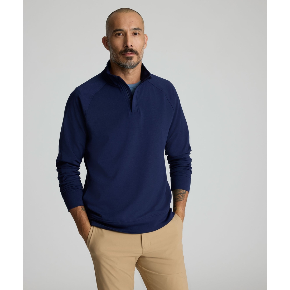 Untuckit Performance Mason Quarter-Zip