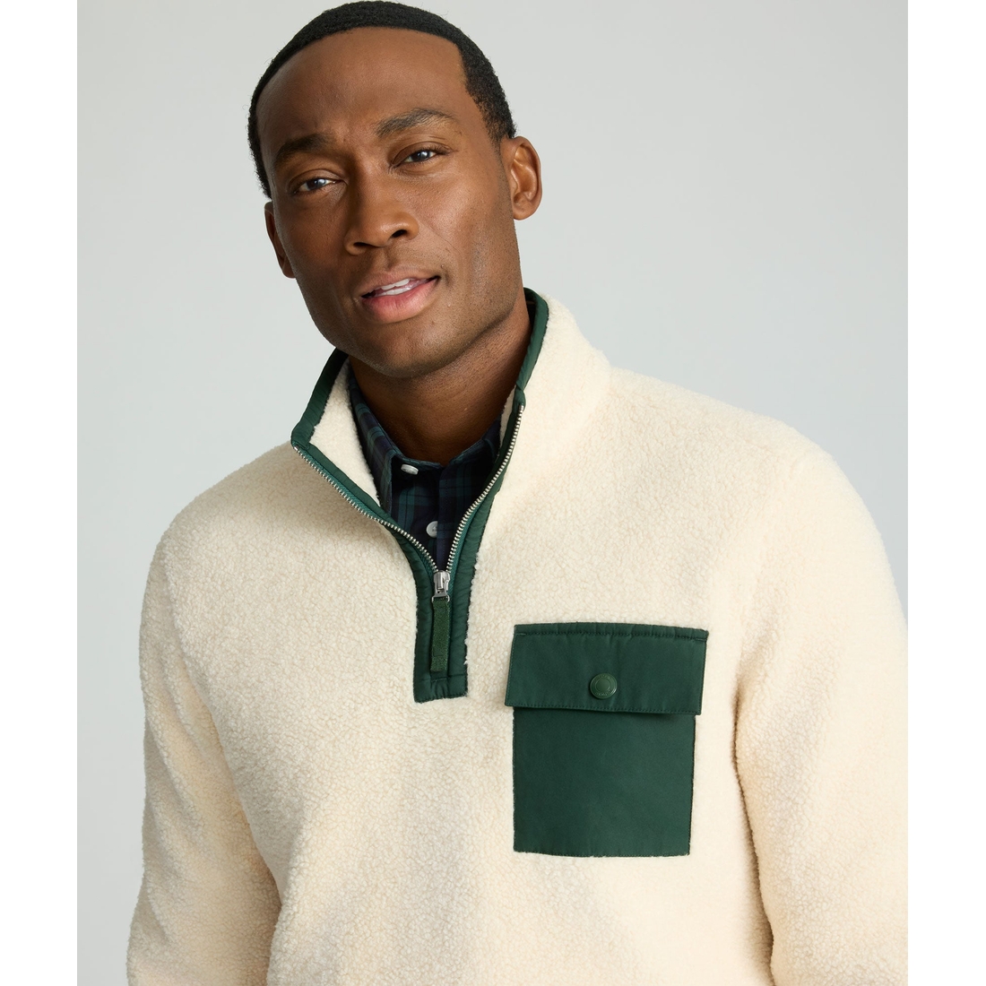 Untuckit Sherpa Pullover