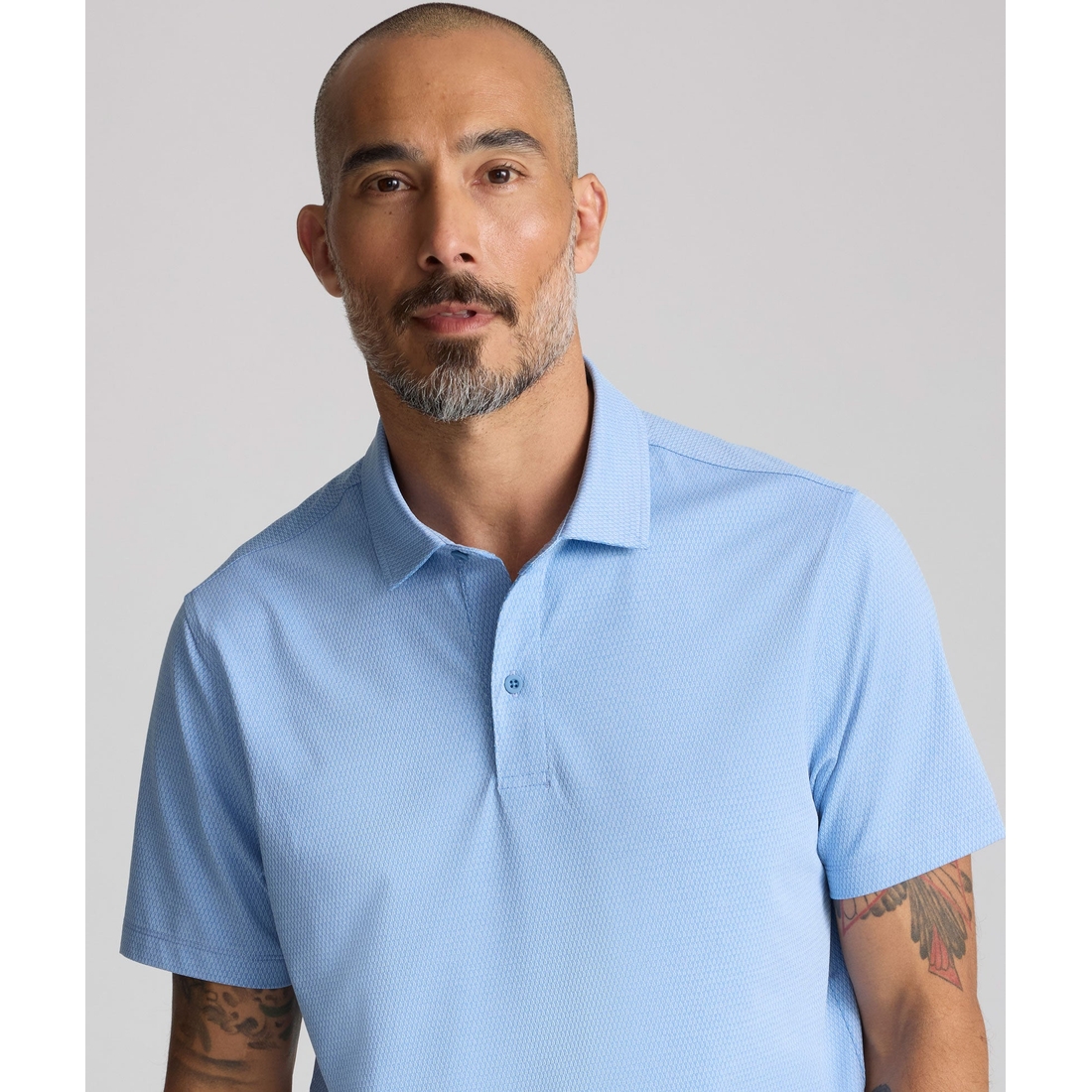 Untuckit Textured Performance Polo