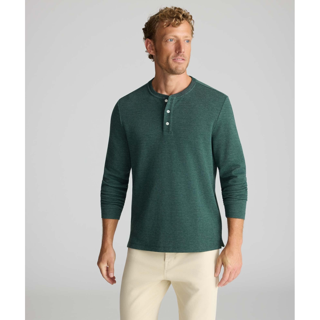Untuckit Textured Henley
