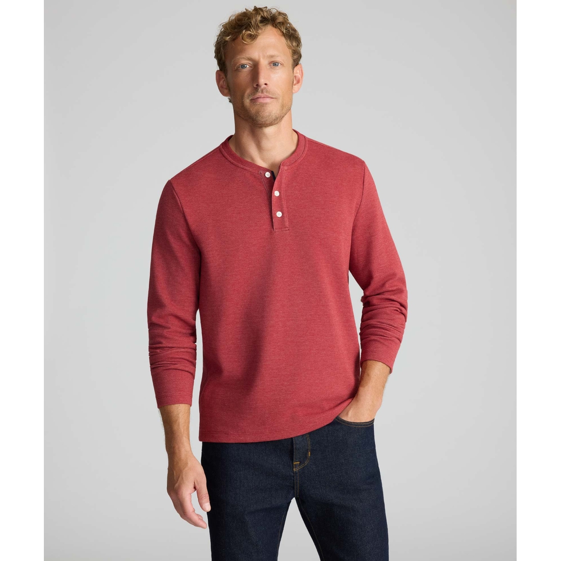 Untuckit Textured Henley