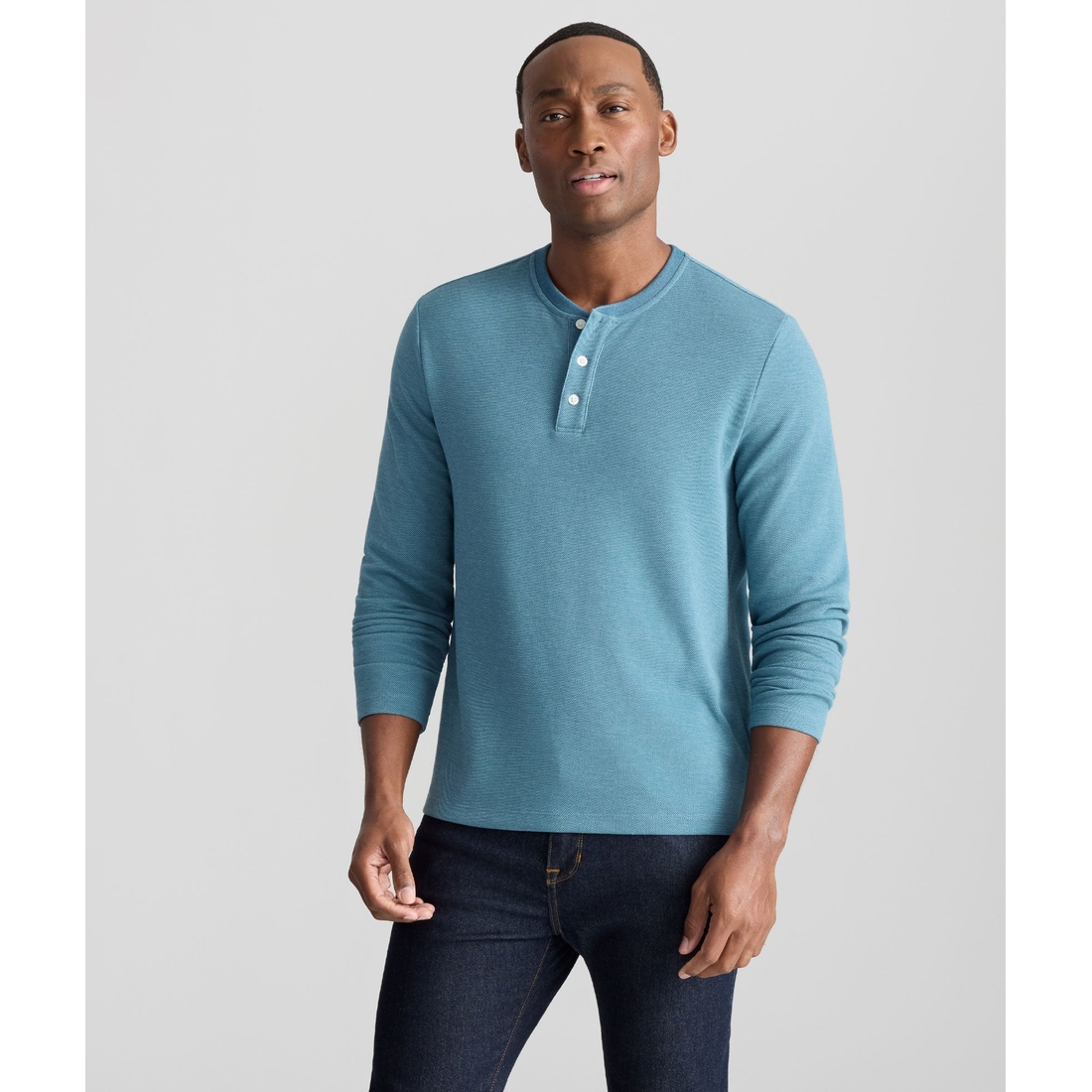 Untuckit Textured Henley