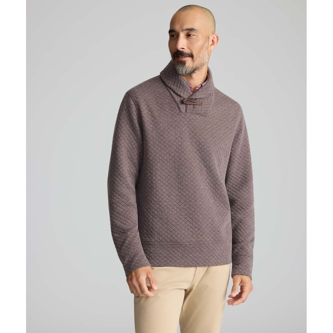 Untuckit Shawl Collar Sweatshirt