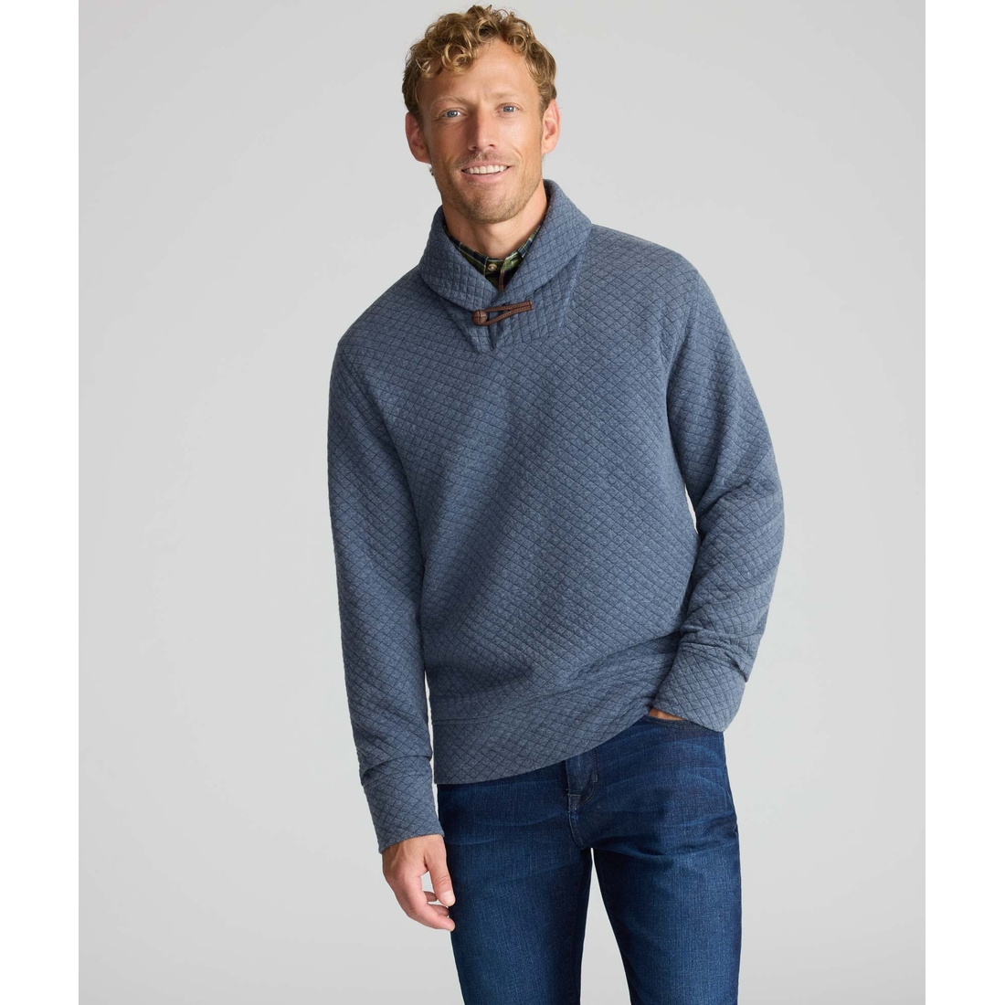 Untuckit Shawl Collar Sweatshirt