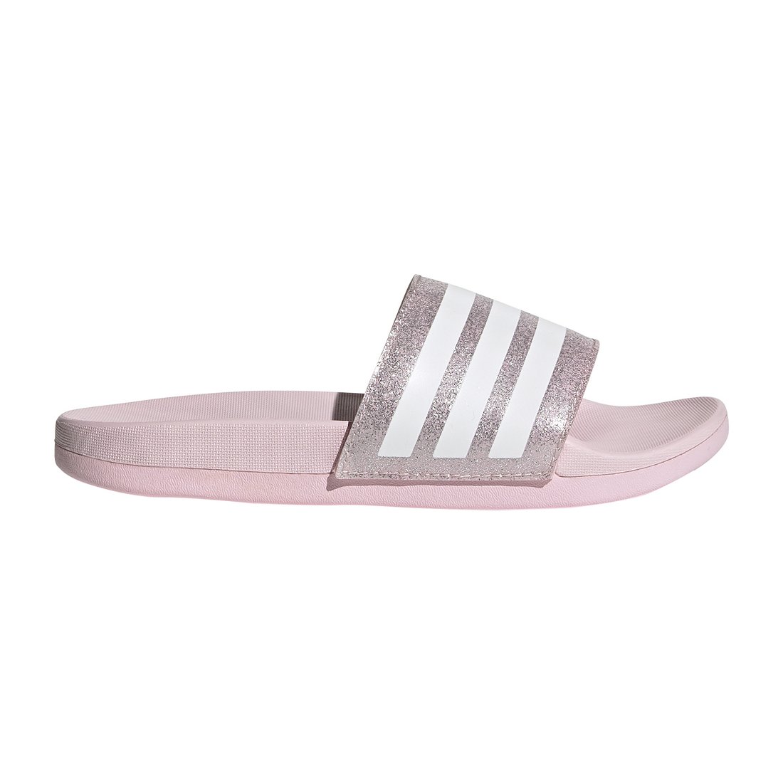 JCPenney adidas Little Big Girls Adilette Comfort Slide Sandals available now at Woodfield Mall