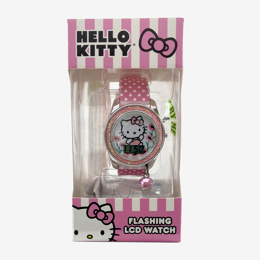 JCPenney Hello Kitty Girls Pink Strap Watch Hk4240jc