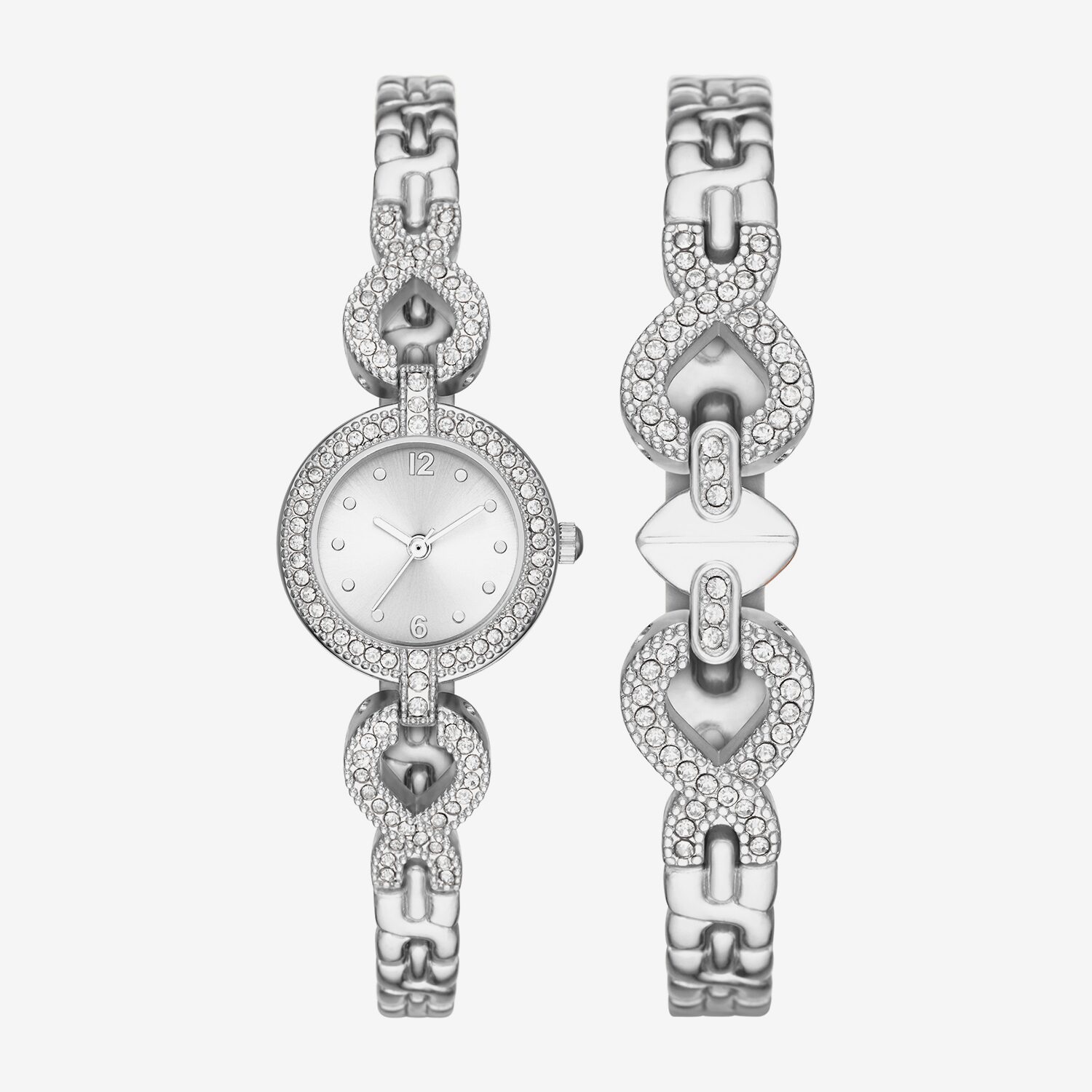 Geneva Silver Crystal-Accent Women’s Watch and Bracelet Set il_fullxfull.5576773314_o4ud.jpg main image 4