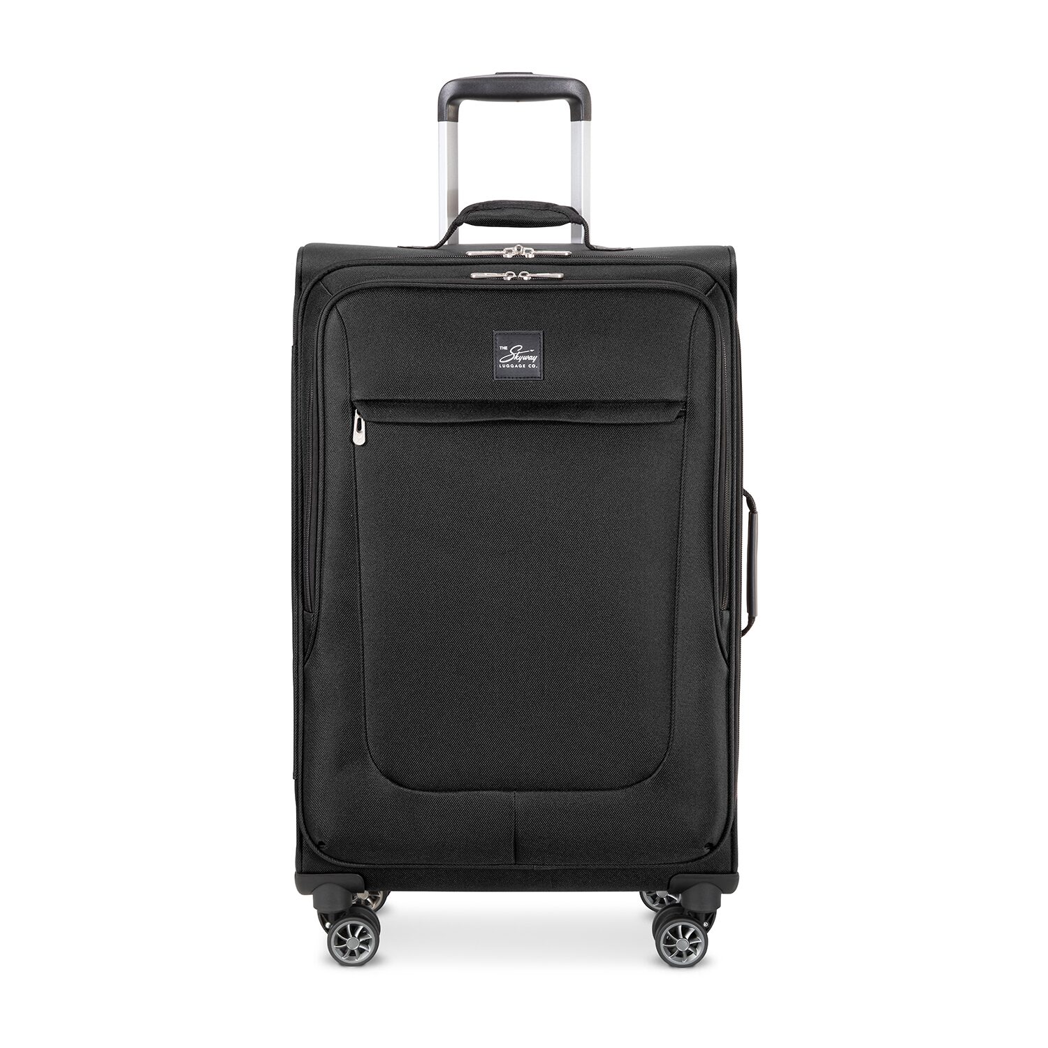 Skyway Everett 24 Inch Softside Lightweight Checked Spinner Luggage