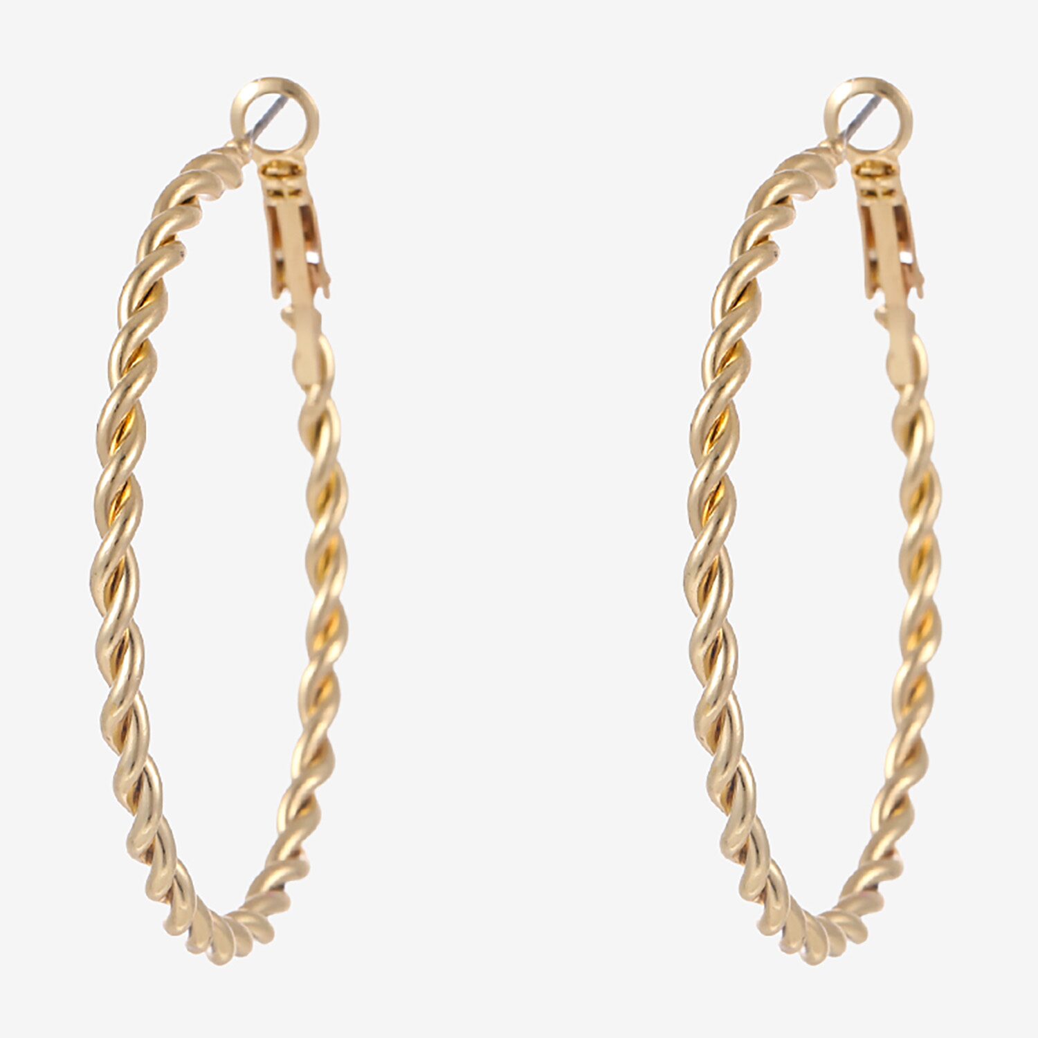 Forever 21 60mm Round Stud Earrings