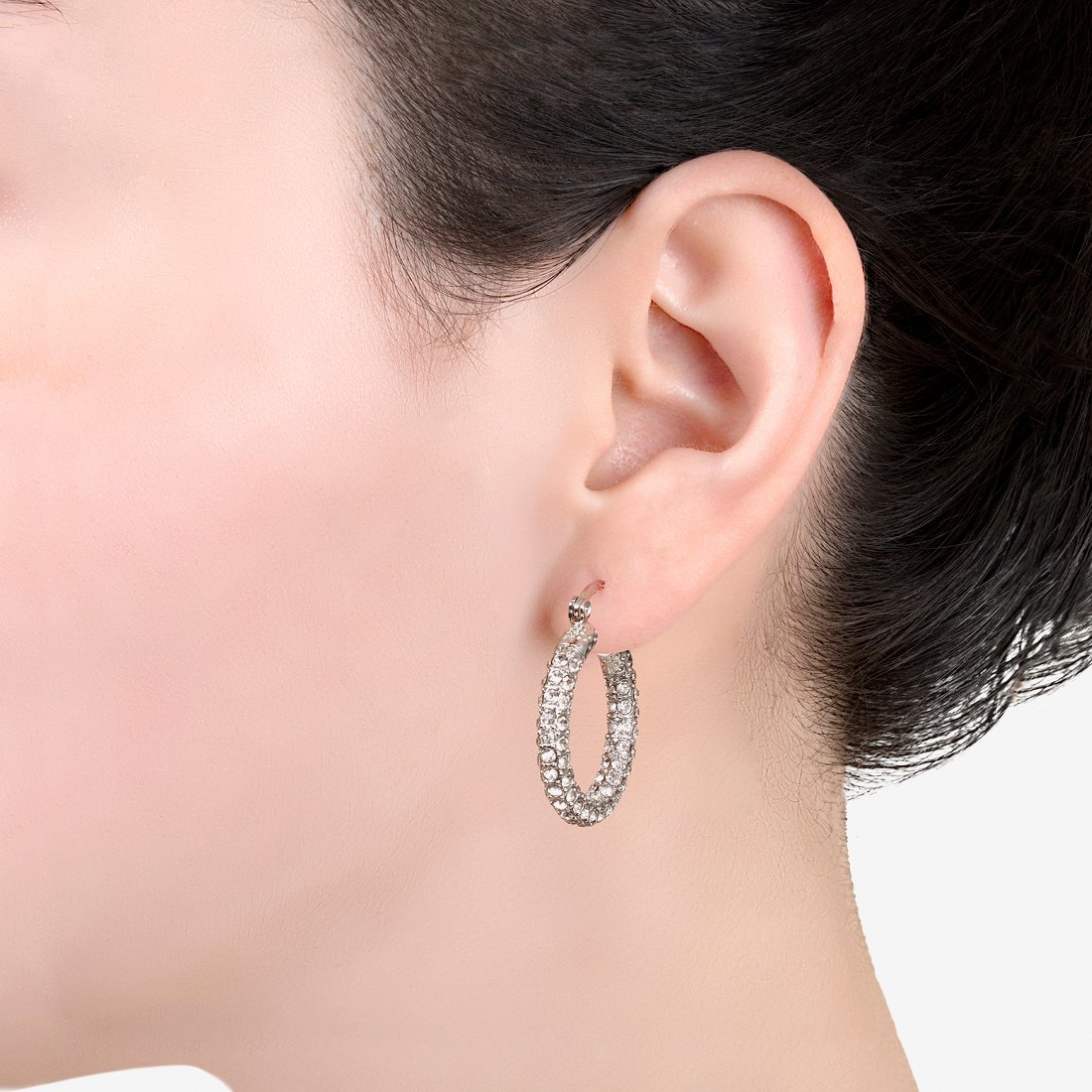 Sparkle Allure sale Hoop Earrings