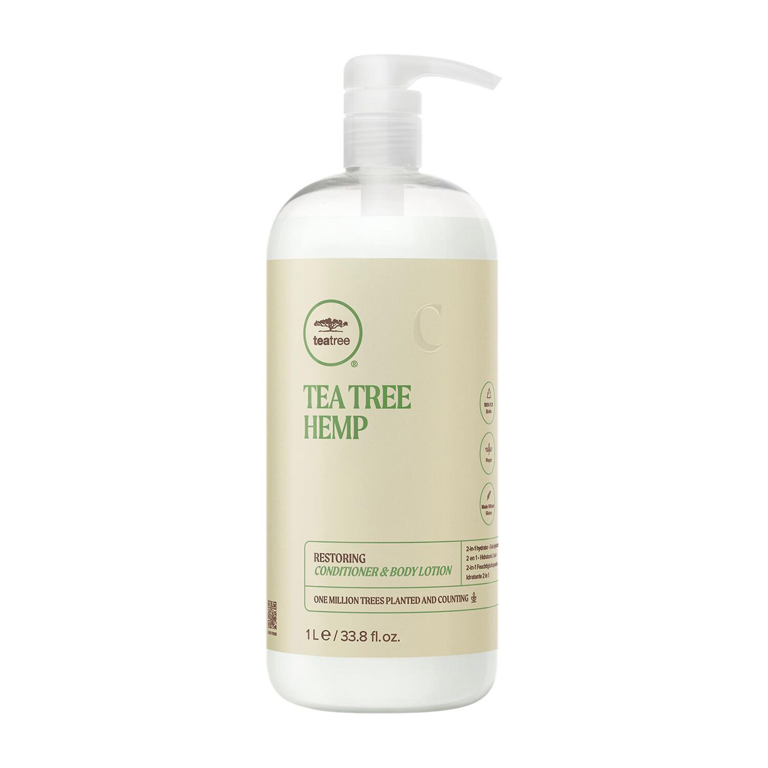 Paul Mitchell Tea Tree Hemp Restoring Conditioner & Body Lotion