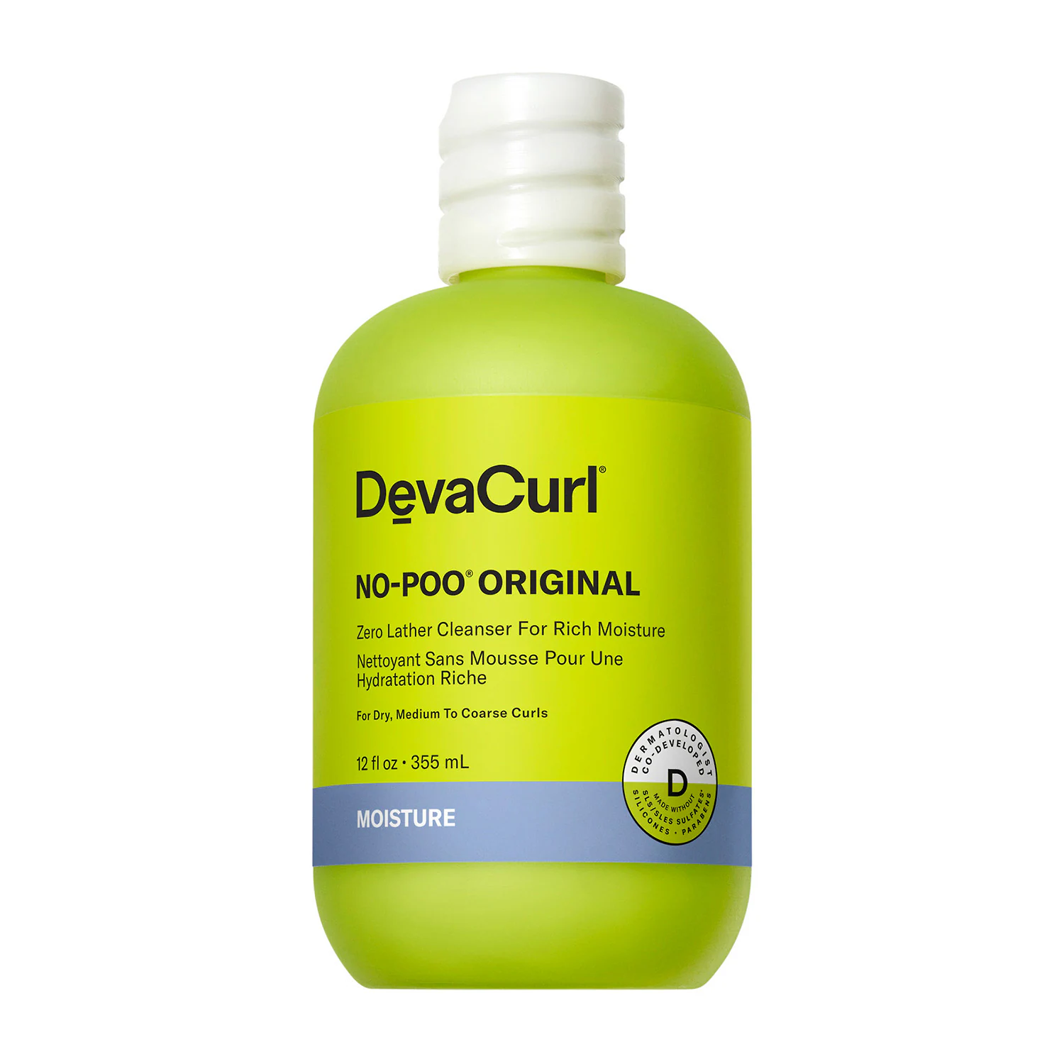 Devacurl No-Poo Original Shampoo 12 oz.