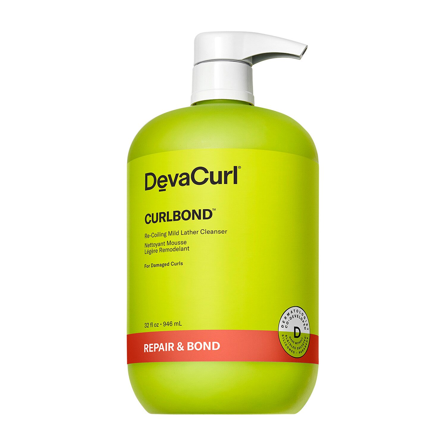 Devacurl Curlbond Cleansing Shampoo 32 oz.