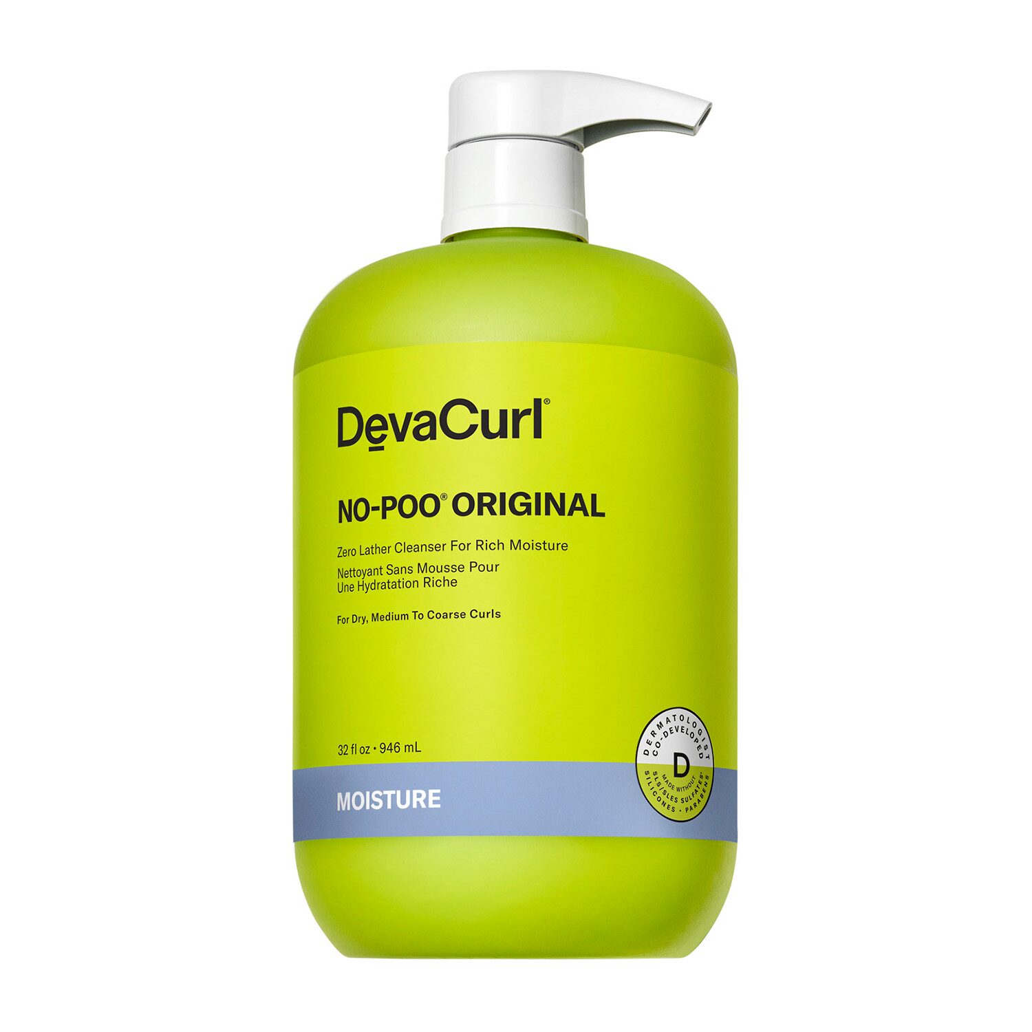 Devacurl Deva No-Poo Original Shampoo 32 oz.