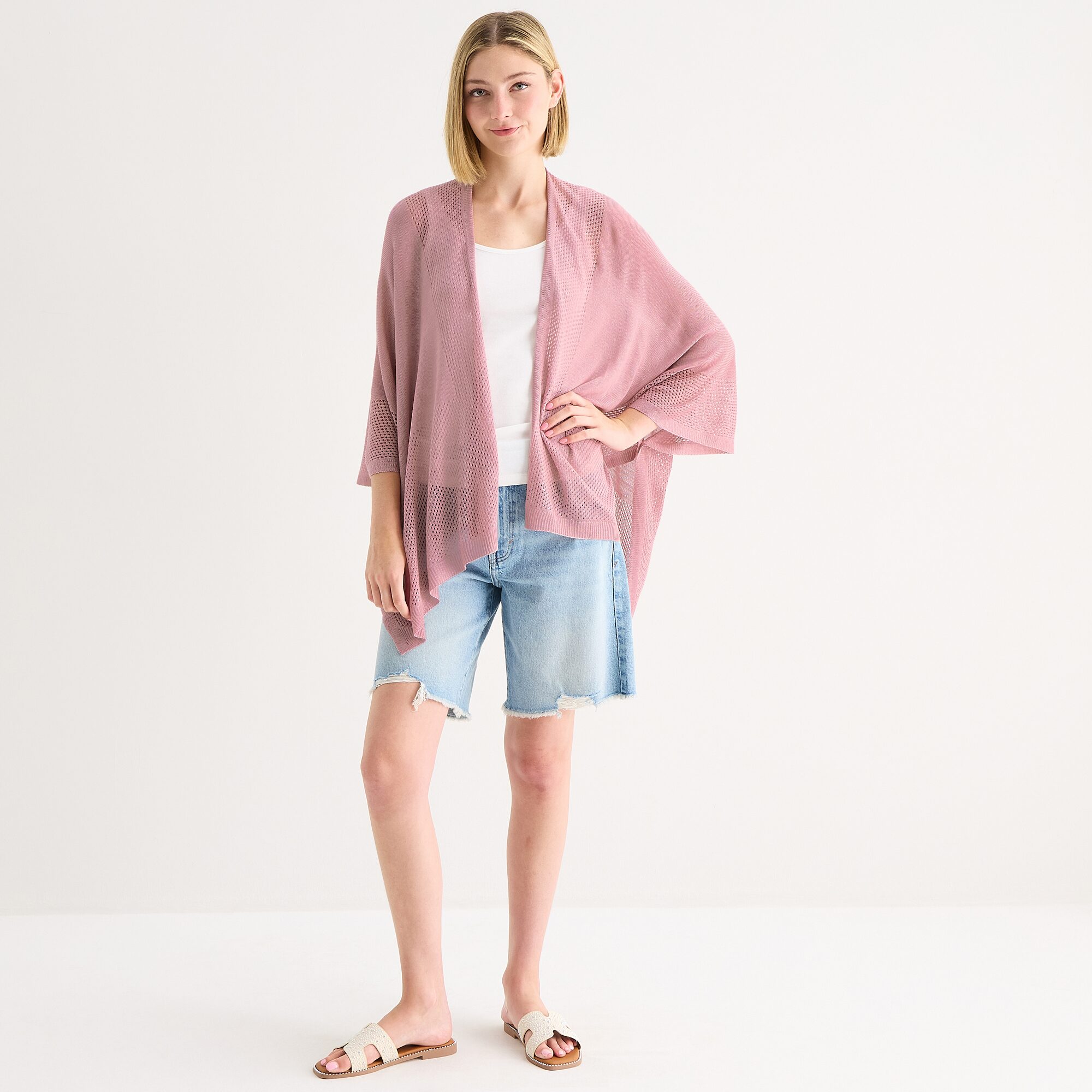 a.n.a Open Knit Wrap