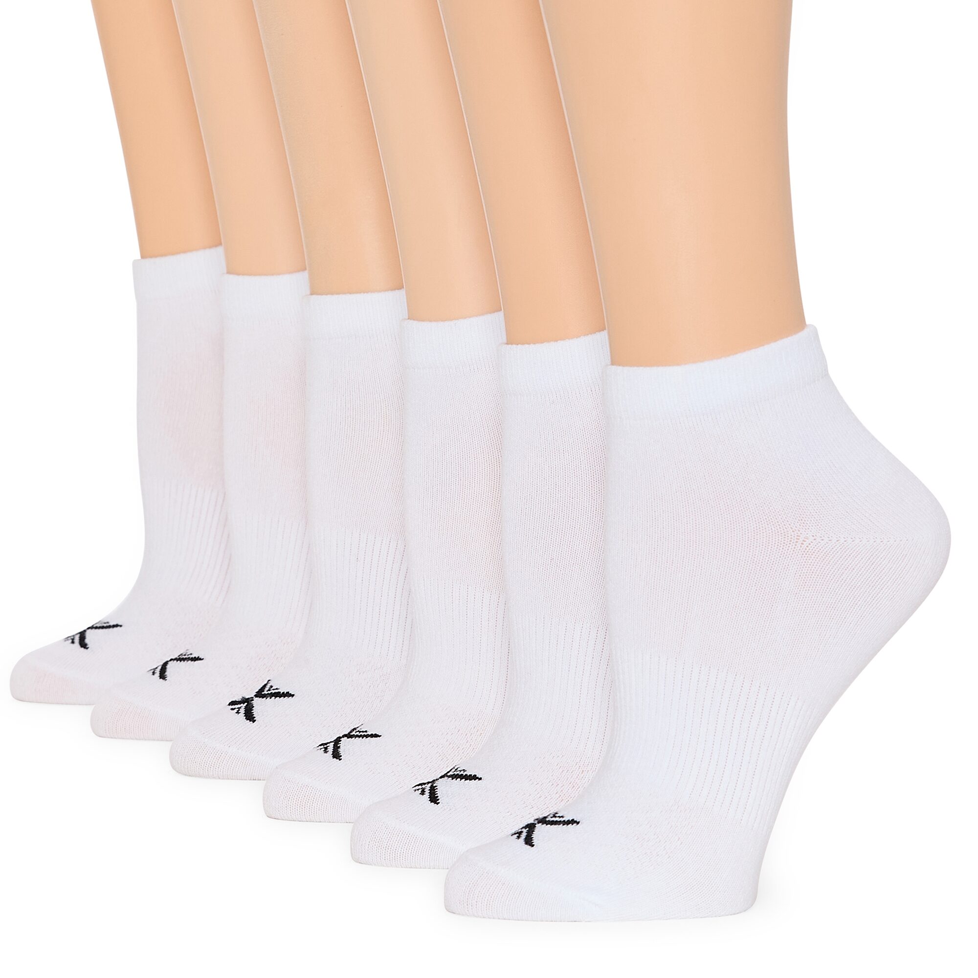 Xersion Essential Performance Womens Breathable 6 Pair Low Cut Socks