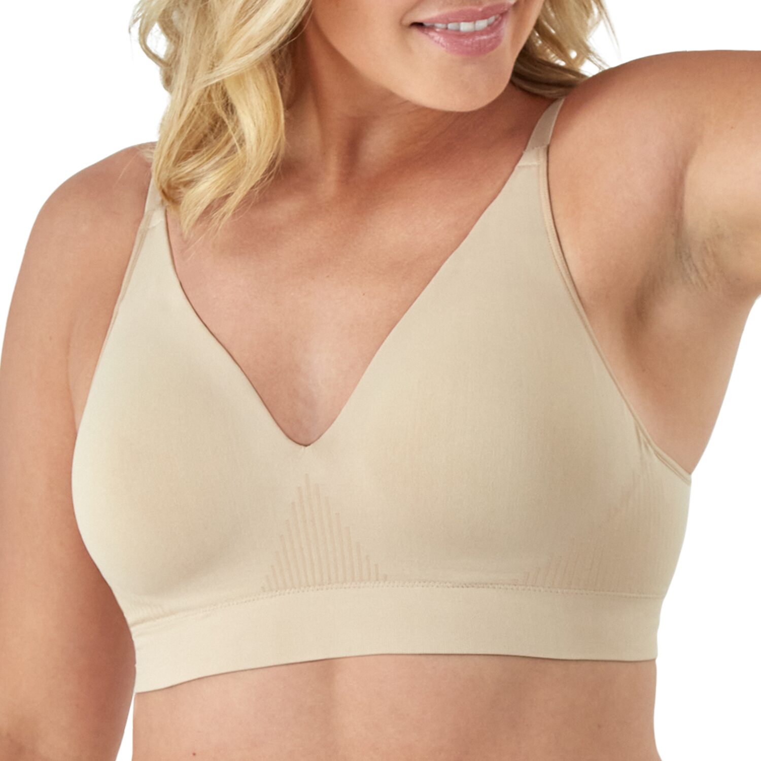 Bali Comfort Revolution Modern Seamless Wireless Full Coverage Bra-Df3380
