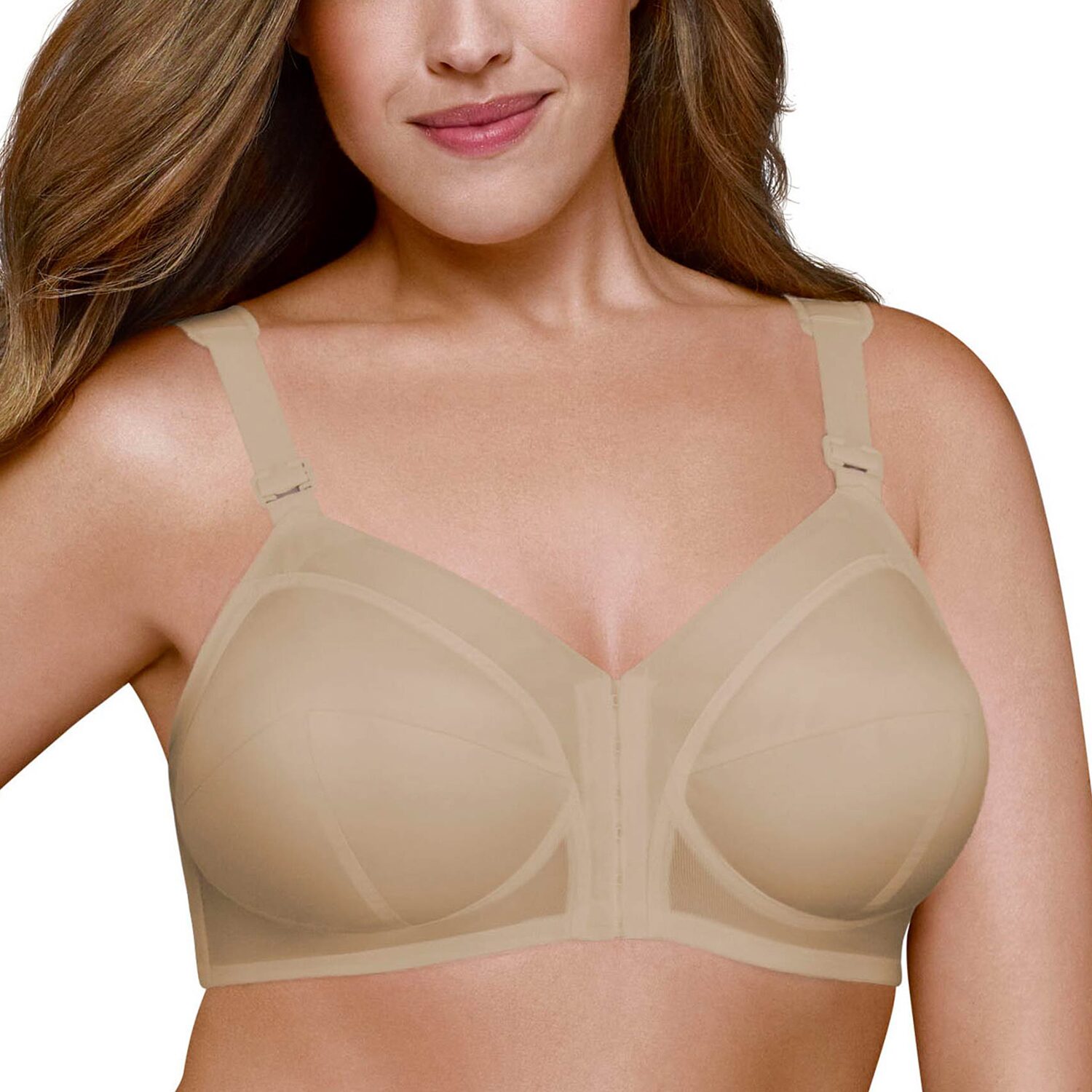 Exquisite Form Fully Full Coverage Unlined Wireless Full Coverage Bra 5100530