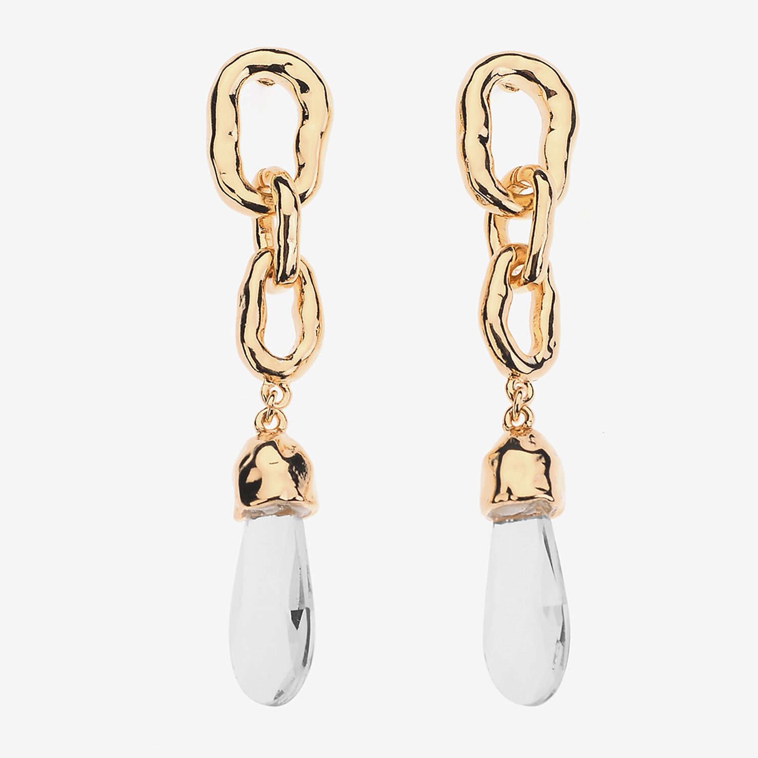 Bold Elements Womens Drop Earrings